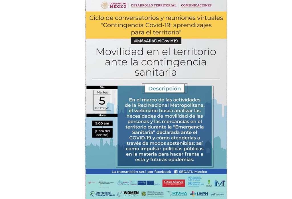 Euroclima es un programa financiado por la Unión Europea - Gobierno  mexicano replantea su modelo de movilidad ante COVID-19