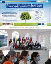 Presentación del Plan de Acción Euroclima+ en México en el marco de Iniciativa del Equipo Europa